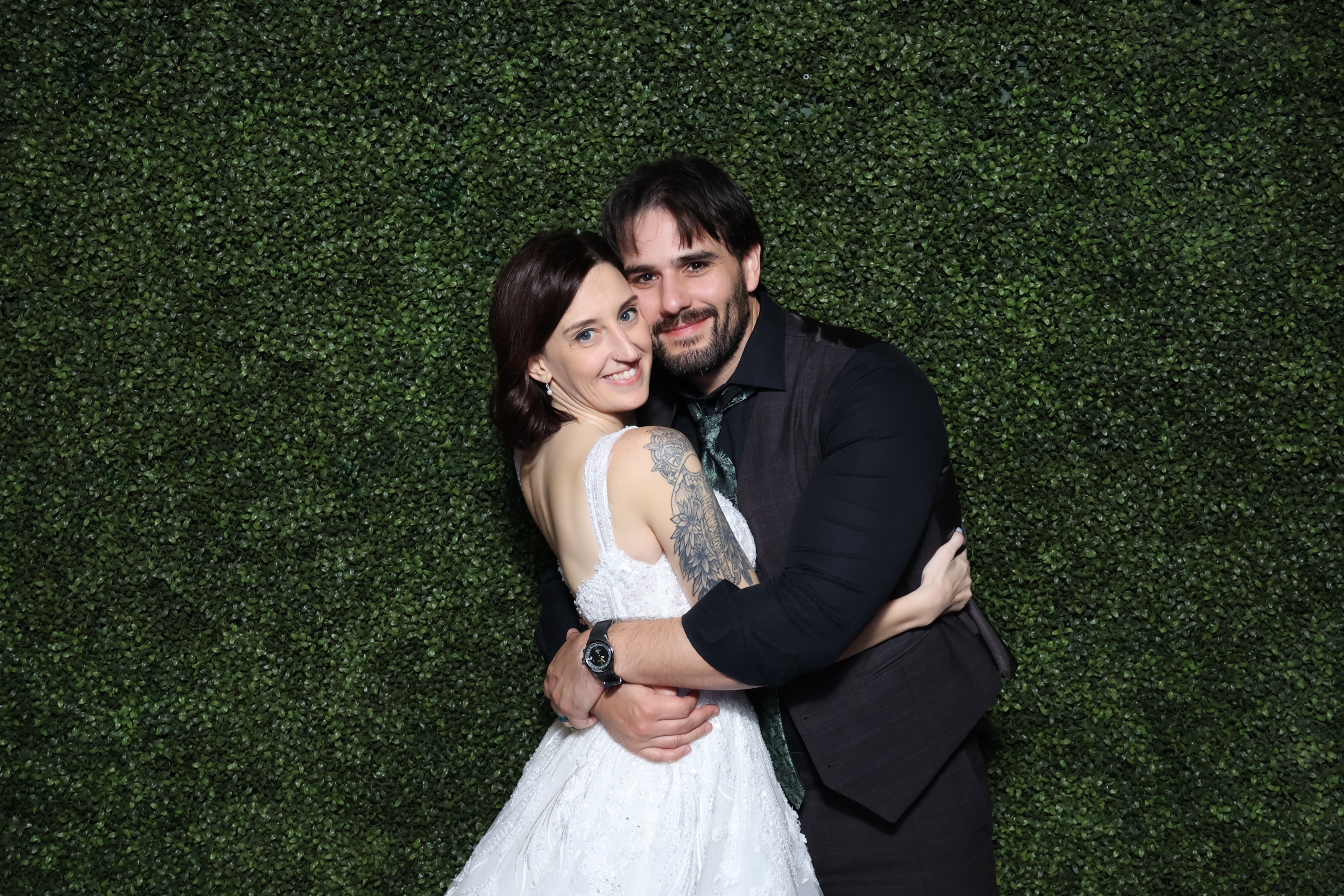 Wedding Photo Booth at Baker Events in Holland, Michigan