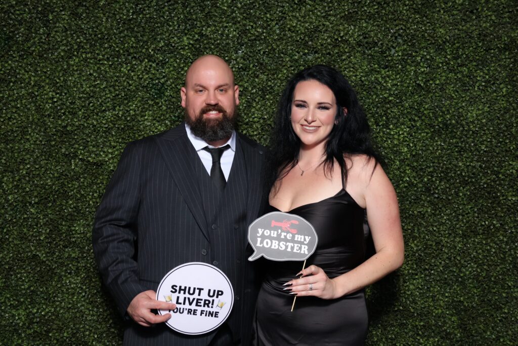 Wedding Photo Booth at Baker Events in Holland, Michigan