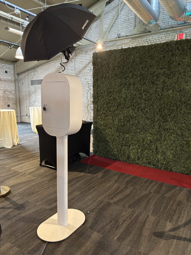 Wedding Photo Booth at Baker Events in Holland, Michigan