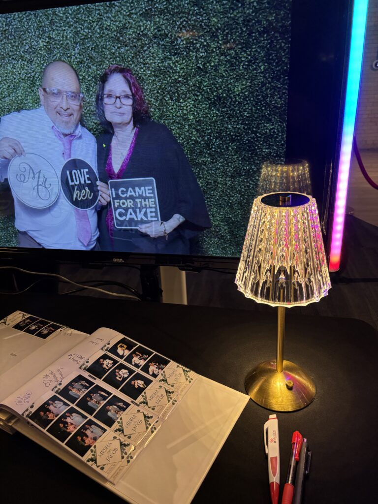 Wedding Photo Booth at Baker Events in Holland, Michigan